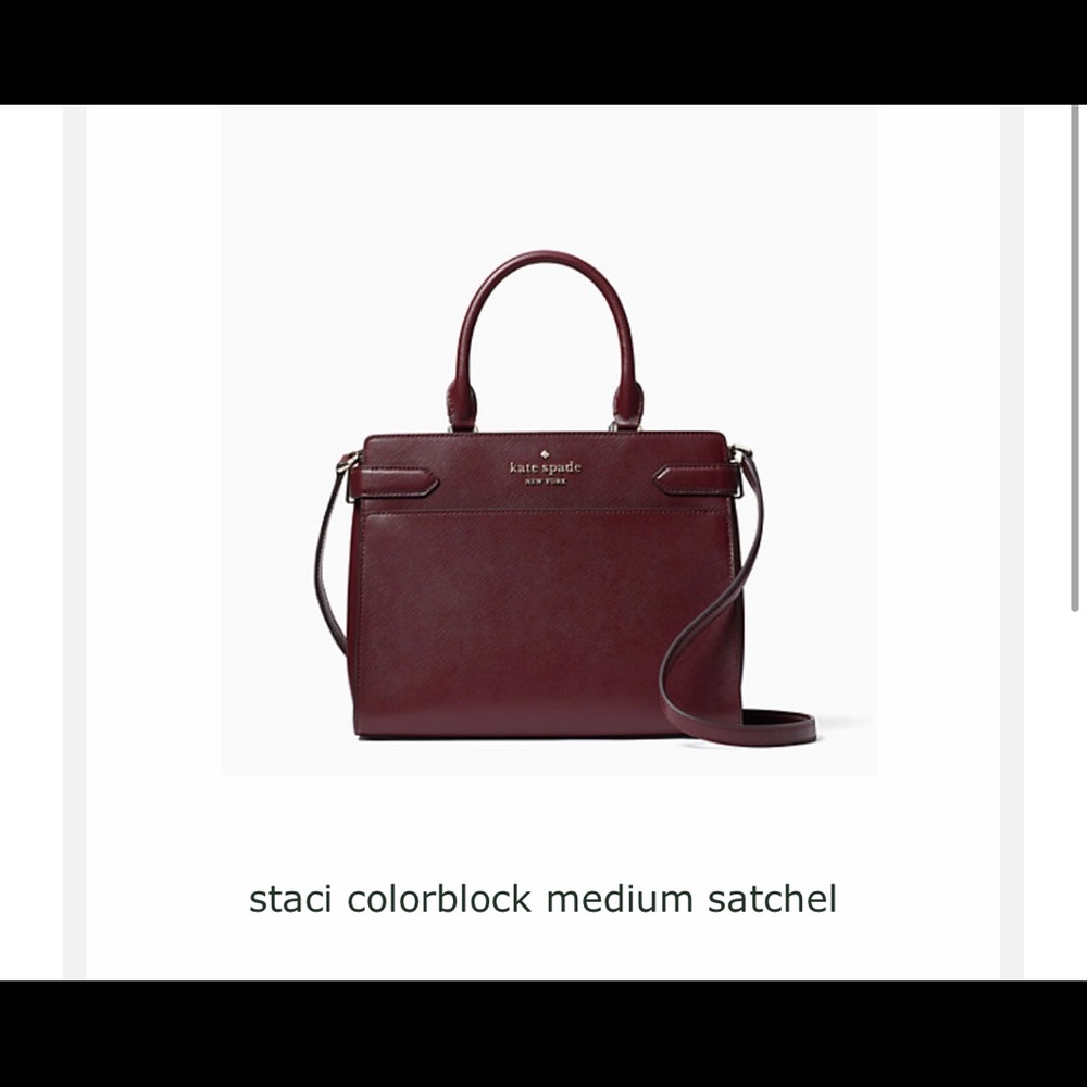 Kate spade Medium staci and wallet NWT